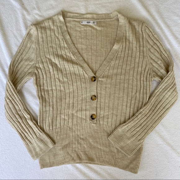 Mango Ribbed Knit Sweater - Picture 2 of 4